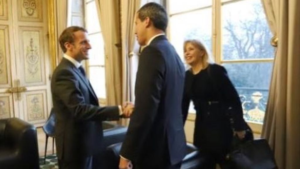 Francia niega que Guaidó esté en su embajada de Caracas Francia niega que Guaidó esté en su embajada de Caracas
