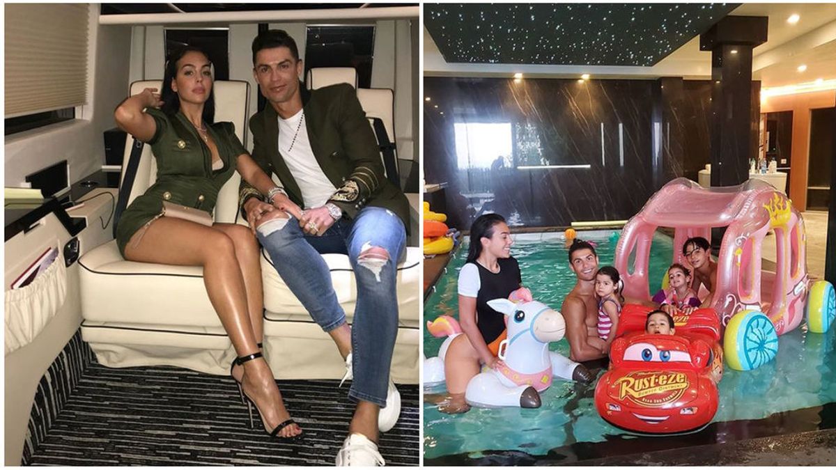 Cristiano Ronaldo y Georgina se disfrazan de Aladín y de Power Rangers para celebrar el cumpleaños de sus hijos: "Os queremos hasta el fin del mundo"