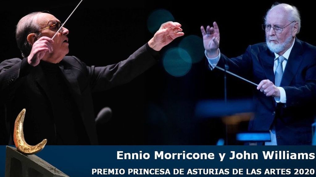 Ennio Morricone y John Williams, Premio Princesa de Asturias de las Artes Ennio Morricone y John Williams, Premio Princesa de Asturias de las Artes