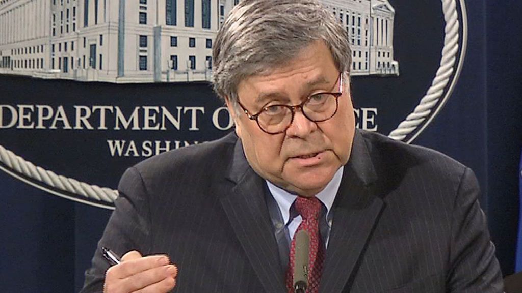 El fiscal general de EEUU defiende el uso de gas lacrimógeno contra manifestantes el lunes en Washington El fiscal general de EEUU defiende el uso de gas lacrimógeno contra manifestantes el lunes en Washington