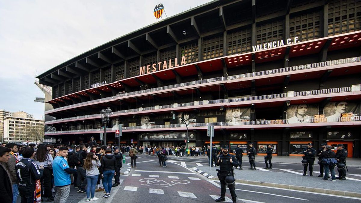 El Valencia lleva a sus jugadores a Mestalla para que se acostumbren a la ausencia de público