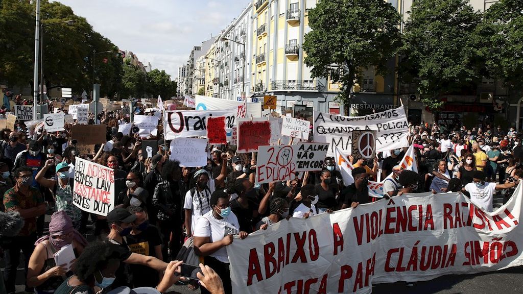 Protesta en Lisboa