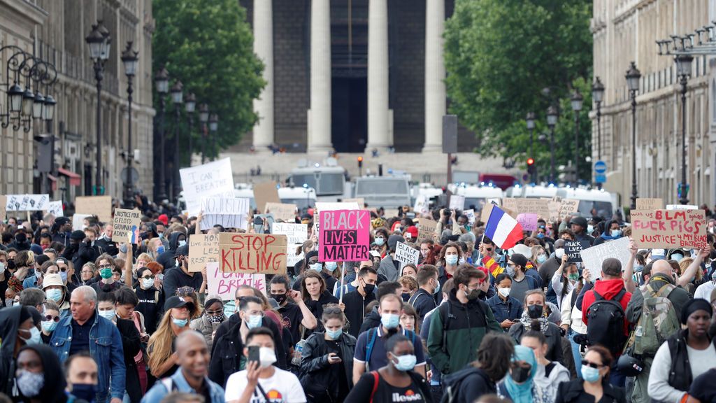 Protestas en París
