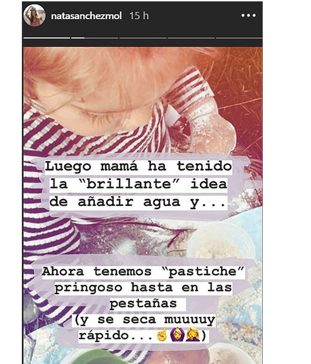 Segunda parte del experimento con harina de Lía