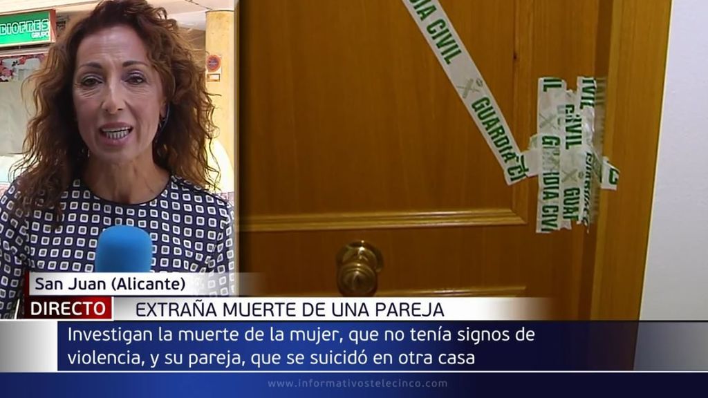 Descartan la hipótesis de la violencia de género en el caso de la pareja hallada muerta en Alicante