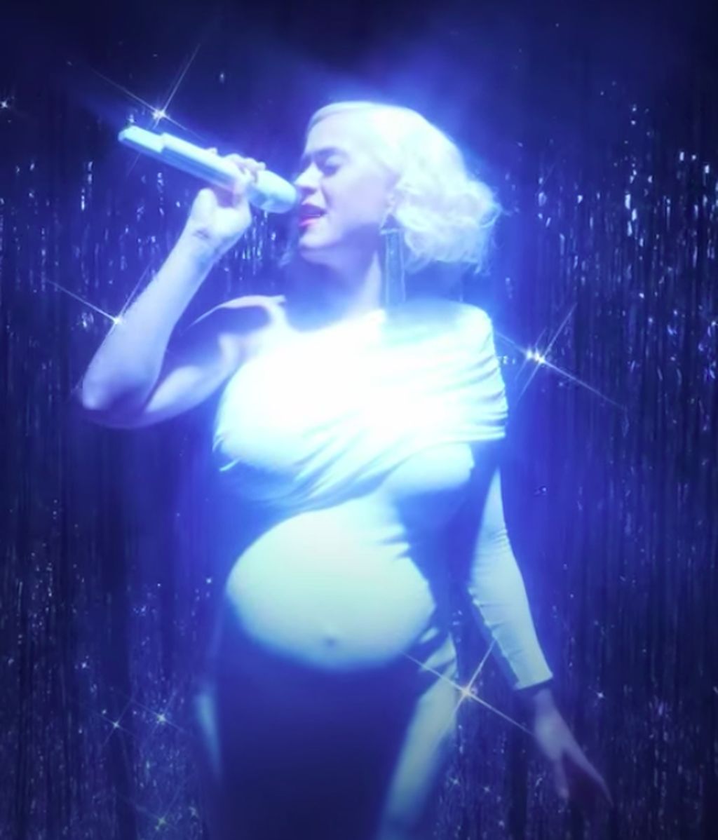 Katy Perry, en la recta final de su embarazo