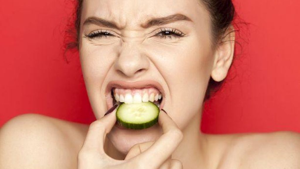El pepino también será un buen hidratante.