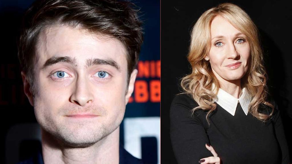 Daniel Radcliffe con JK Rowling (Harry Potter) Daniel Radcliffe con JK Rowling (Harry Potter)