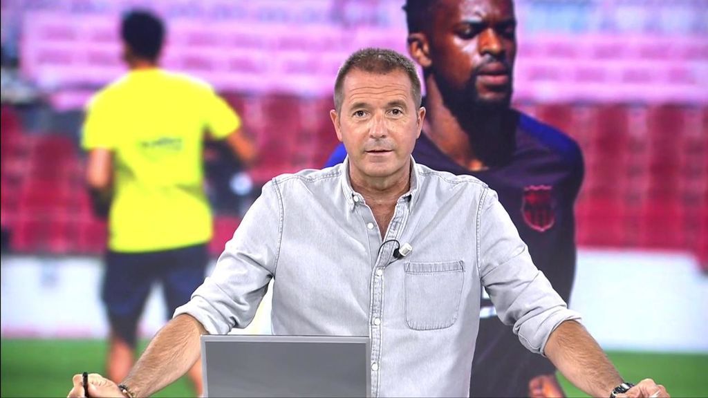 Manu Carreño, en un momento del programa.