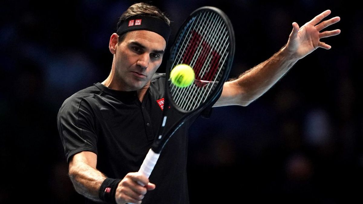 Roger Federer, en un partido.