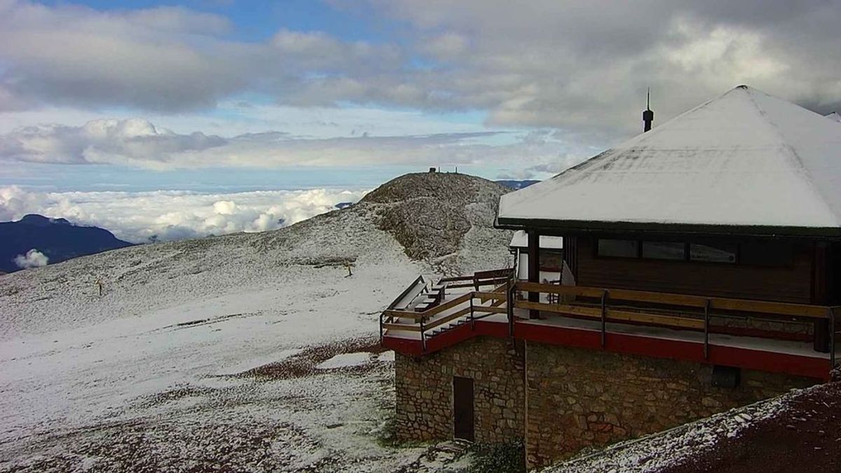 Nieve a 1.500 metros: temperaturas hasta 15ºC más bajas de lo normal en las montañas desde el jueves