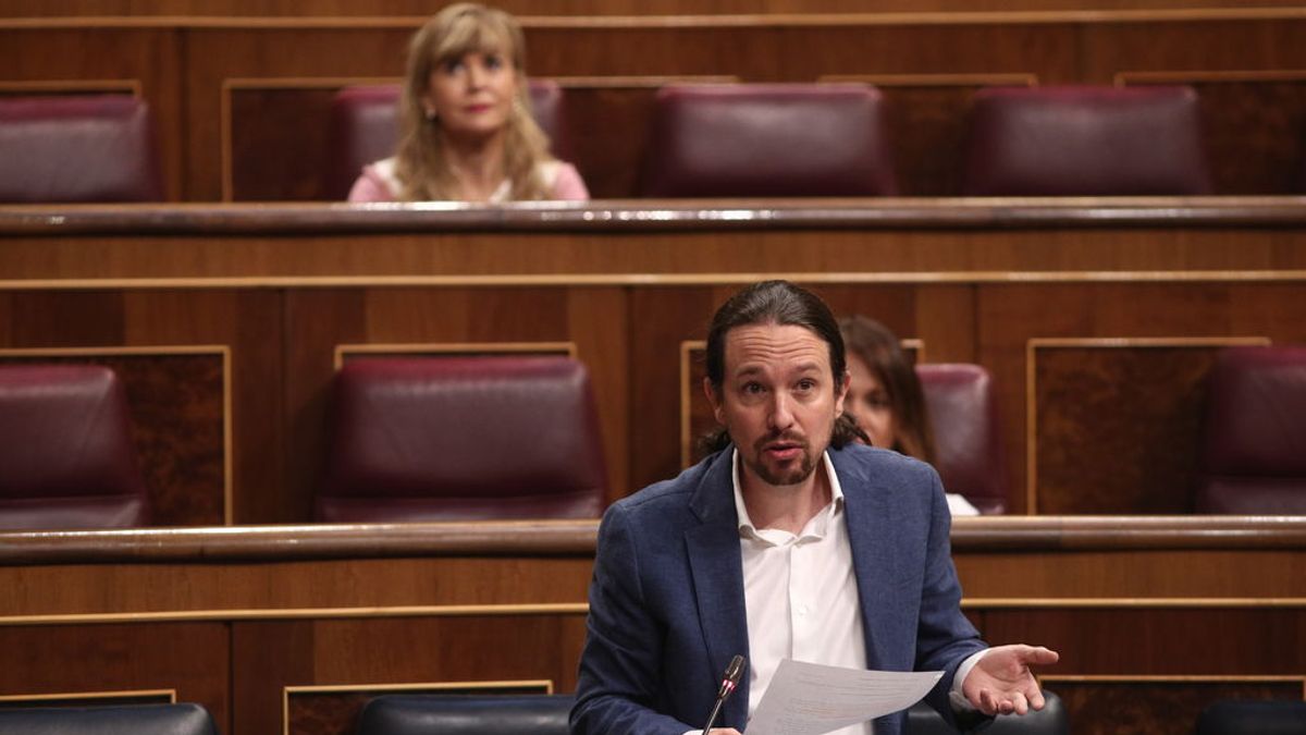 Pablo Iglesias, en el Congreso Pablo Iglesias, en el Congreso
