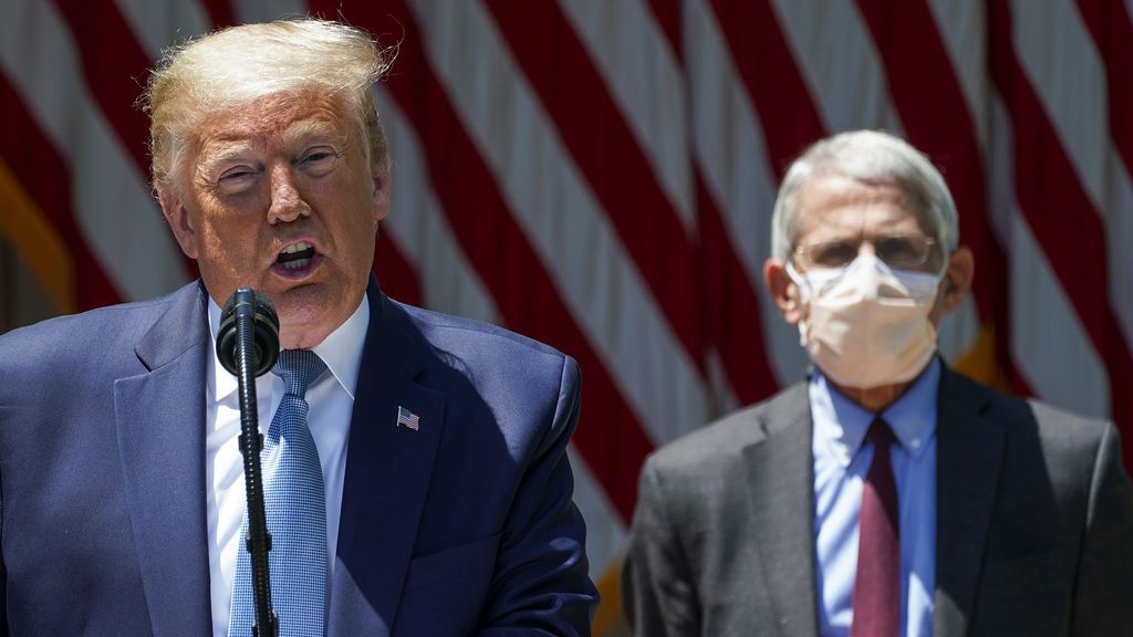 Fauci, epimediólogo de la Casa Blanca: "El coronavirus es la peor pesadilla y EE.UU. aún está al principio" Fauci, epimediólogo de la Casa Blanca: "El coronavirus es la peor pesadilla y EE.UU. aún está al principio"
