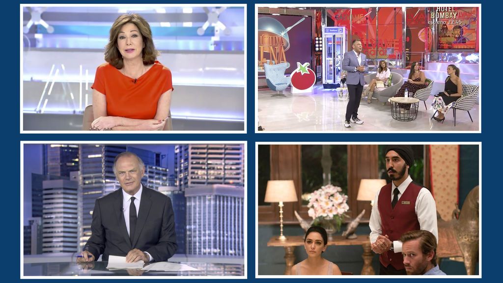 Telecinco encadena más de 60 triunfos consecutivos en total día con un nuevo liderazgo en el day time y el prime time
