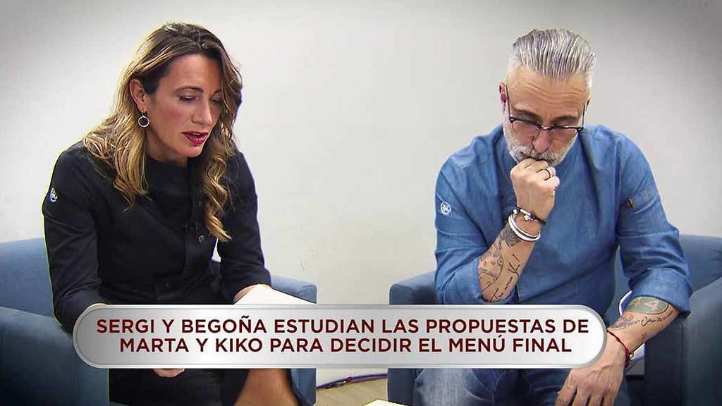 El menú que tendrán que cocinar Kiko Hernández y Marta López en 'La última cena'