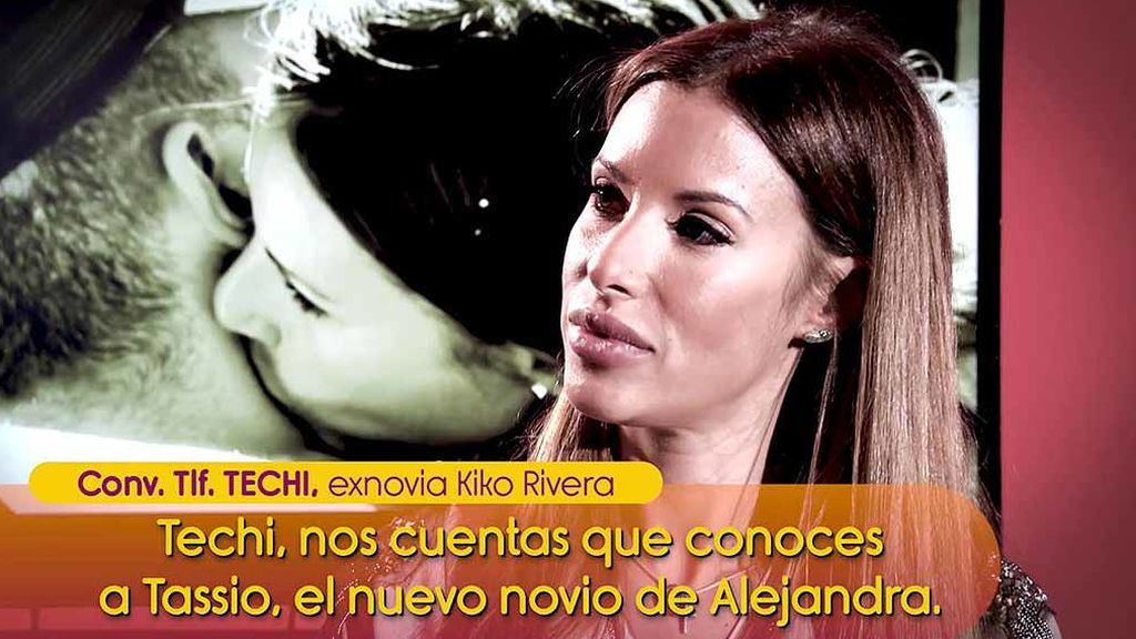 Lo que tuvo Techi con el nuevo 'novio' de Alejandra Rubio