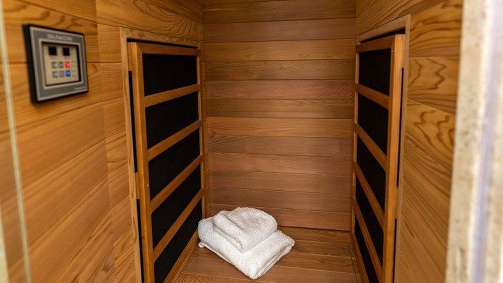 Sauna del autobús de Justin Bieber