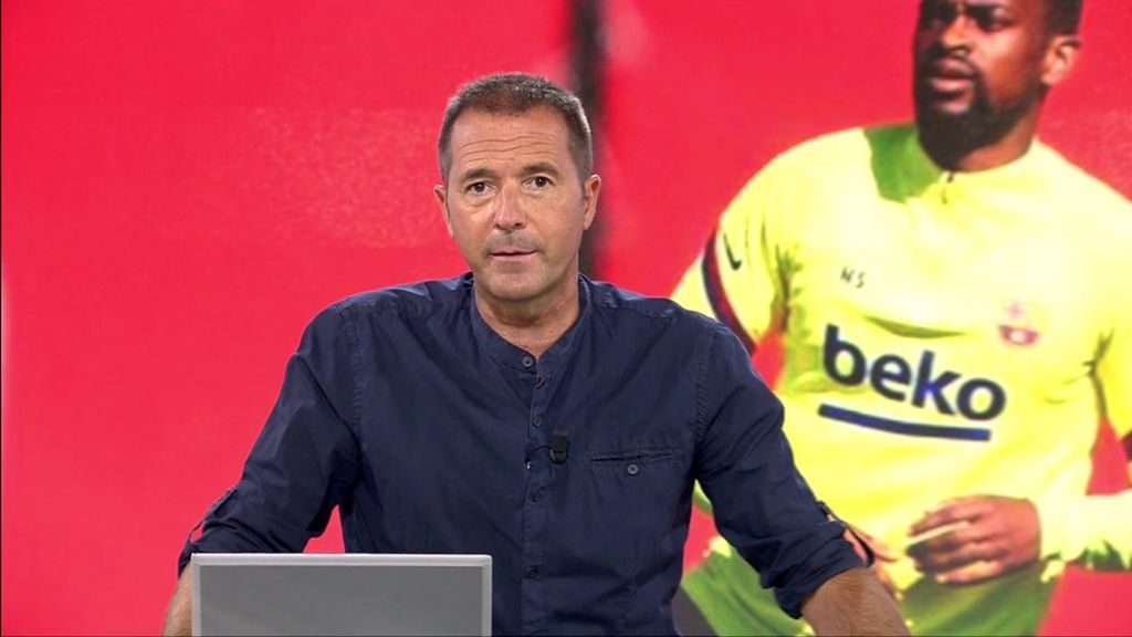 Manu Carreño, en un momento del programa.