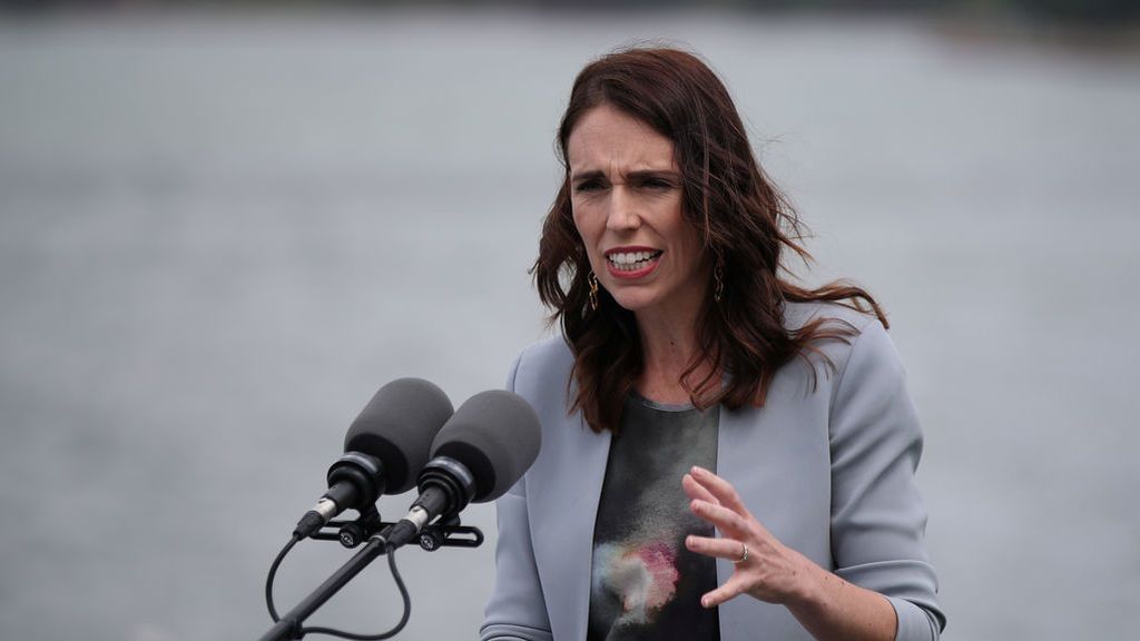 La primer ministra, Jacinda Ardern