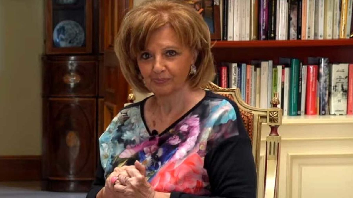 María Teresa Campos en su programa de Youtube María Teresa Campos en su programa de Youtube