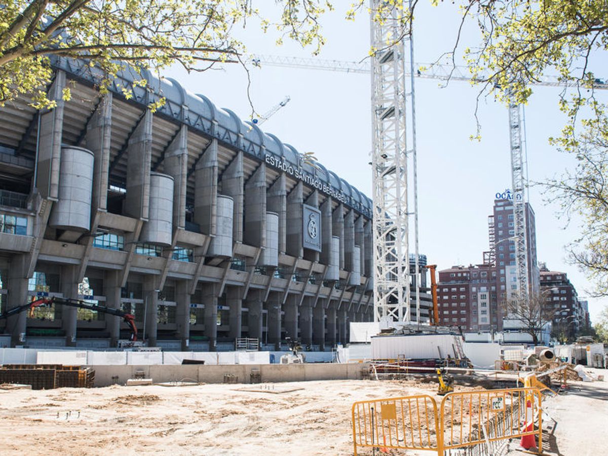 Así se ha transformado el Santiago Bernabéu durante un año obras que lo convertirán en un "icono vanguardista" - NIUS