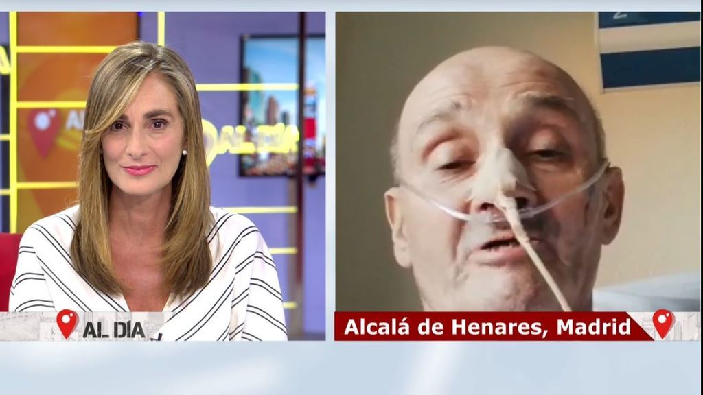 José López, el jefe de los celadores del hospital de Alcalá tras 91 días en la UCI: "Mi intención es recuperarme y al tajo"