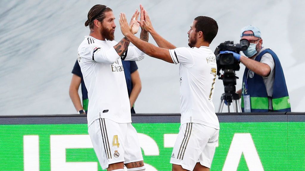 El Real Madrid, tres puntos en poco más que un entrenamiento ante el Eibar (3-1)