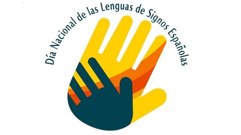 Personas sordas piden "no dejar a nadie atrás" el Día de Lenguas de Signos  Españolas que hoy tiñe de azul los monumentos - NIUS