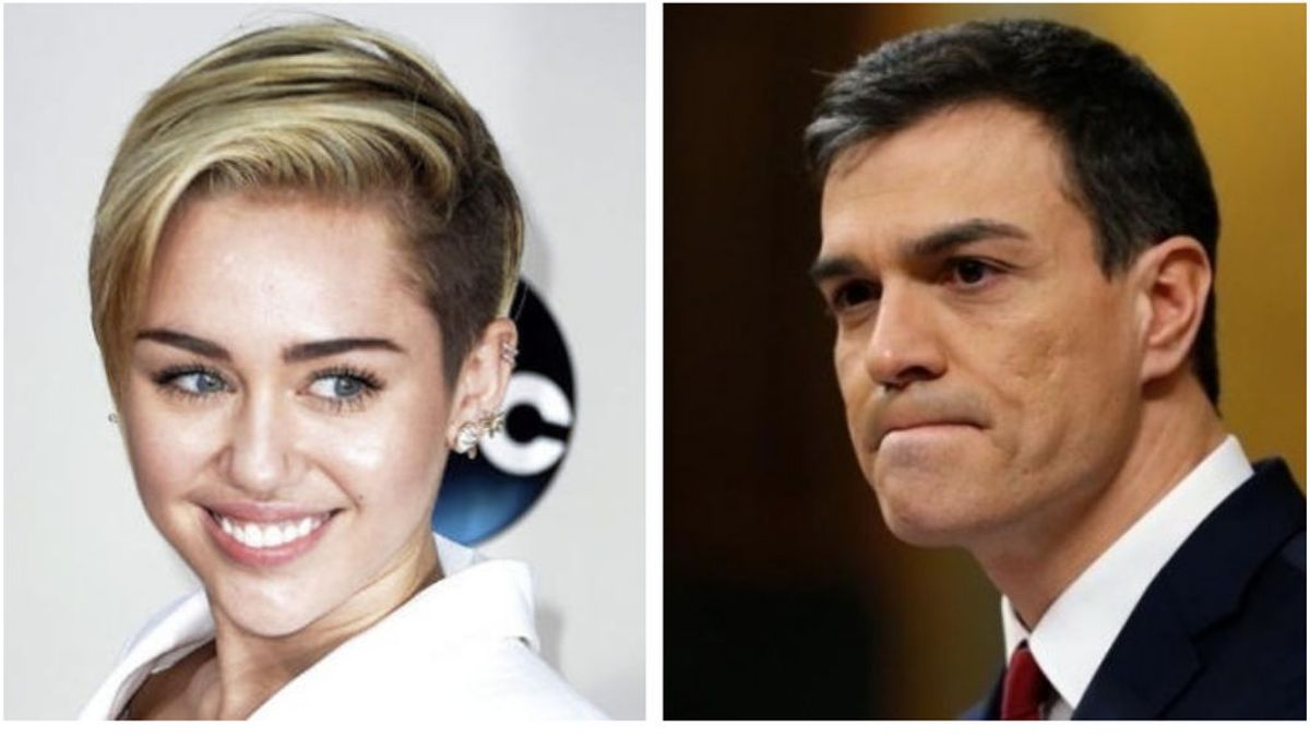Pedro Sánchez y Miley Cyrus tienen una cita: el presidente acepta la petición de la cantante para el 27 de junio