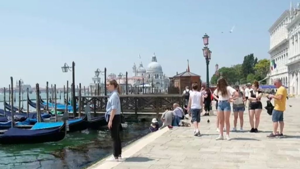 El turismo vuelve a Venecia