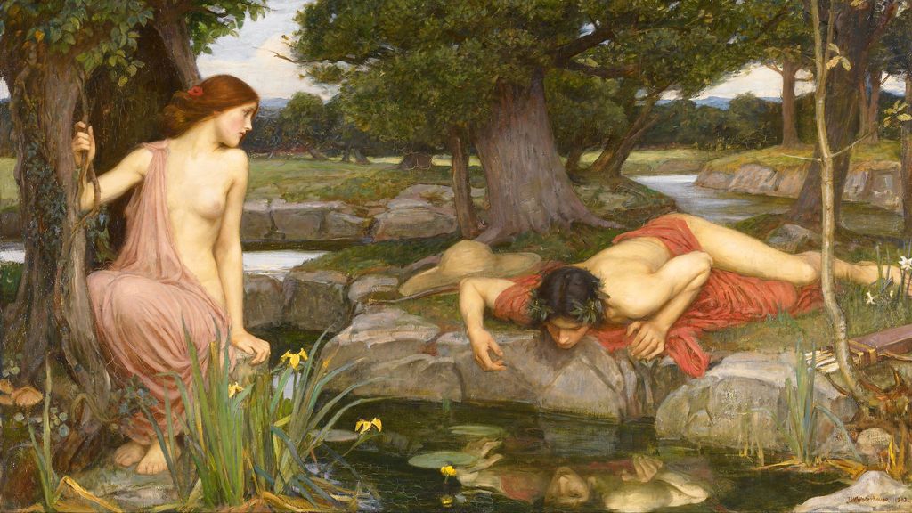 'Echo and Narcissus' (1903), J.W. Waterhouse