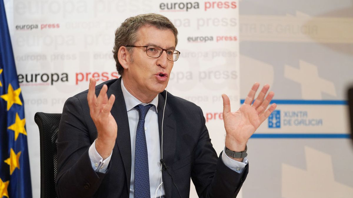 Feijóo utiliza su gestión del coronavirus para reivindicar una cuarta mayoría absoluta a un mes de las elecciones Feijóo utiliza su gestión del coronavirus para reivindicar una cuarta mayoría absoluta a un mes de las elecciones