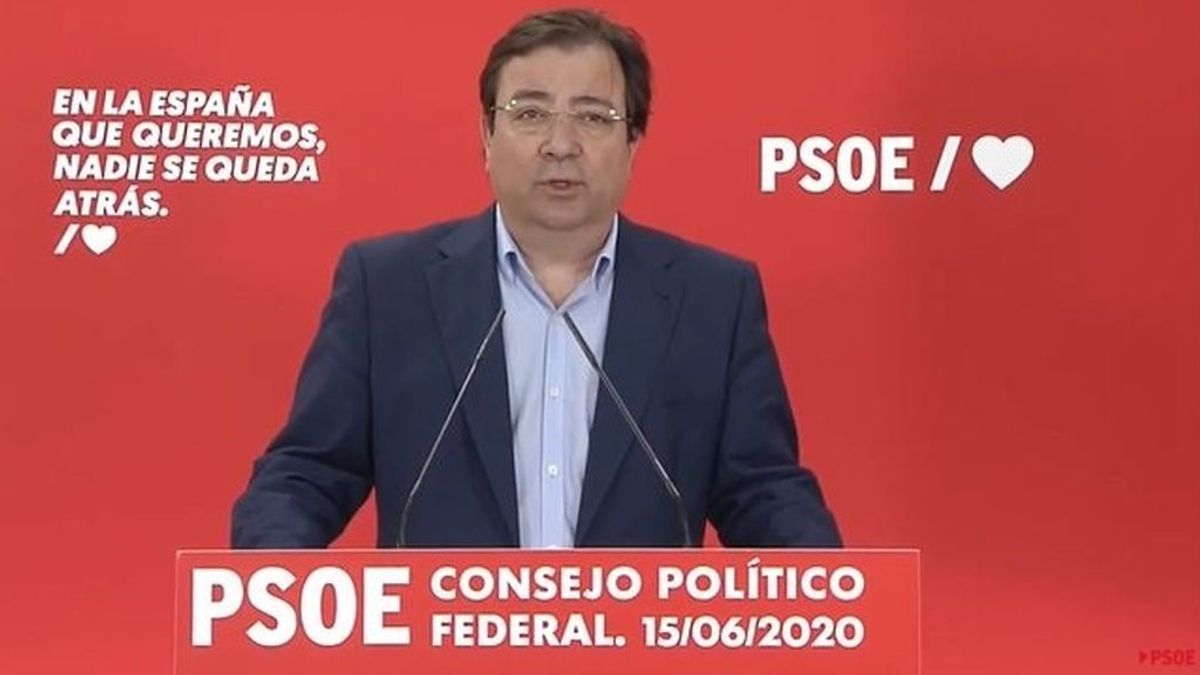 Fernández Vara apuesta negociar el Presupuesto con todos los partidos: "Tiene que ser el que sume" Fernández Vara apuesta negociar el Presupuesto con todos los partidos: "Tiene que ser el que sume"