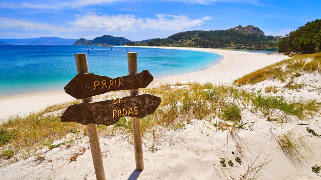 Las Islas Cíes es un paraíso en Galicia.