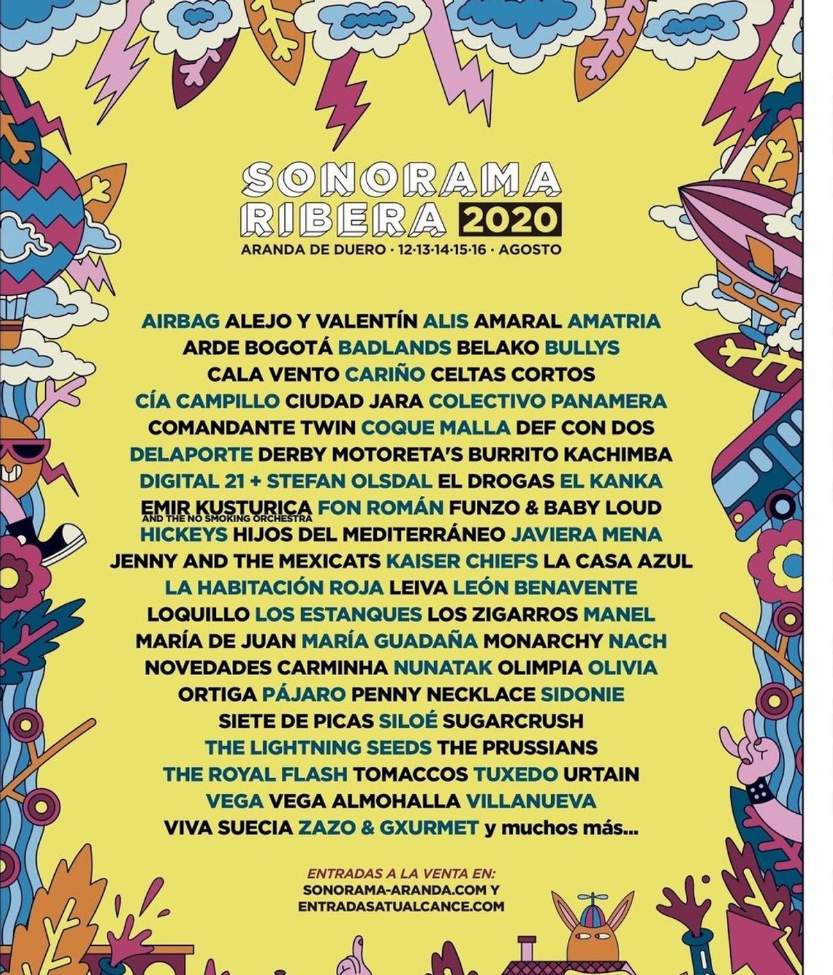 Sonorama Ribera aplaza el festival a 2021
