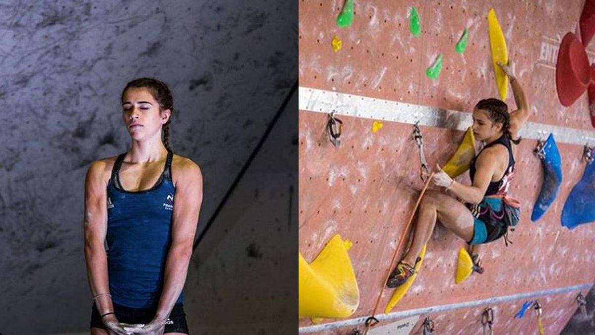 Muere Luce Douady,  campeona mundial de escalada, a los 16 años en un accidente