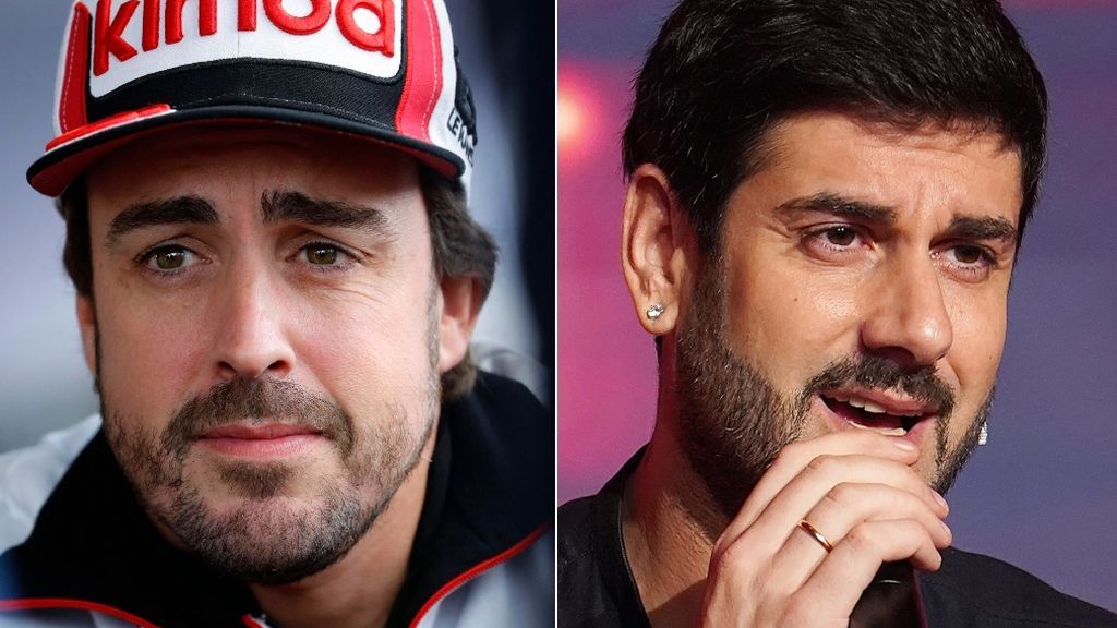 Melendi y Fernando Alonso