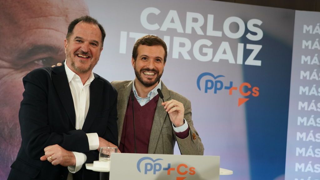 Casado presenta a Iturgaiz como candidato a Lehendakari Casado presenta a Iturgaiz como candidato a Lehendakari