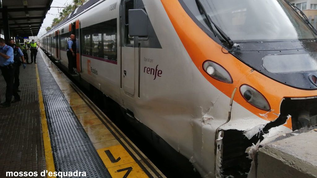 Accidente tren Mataró