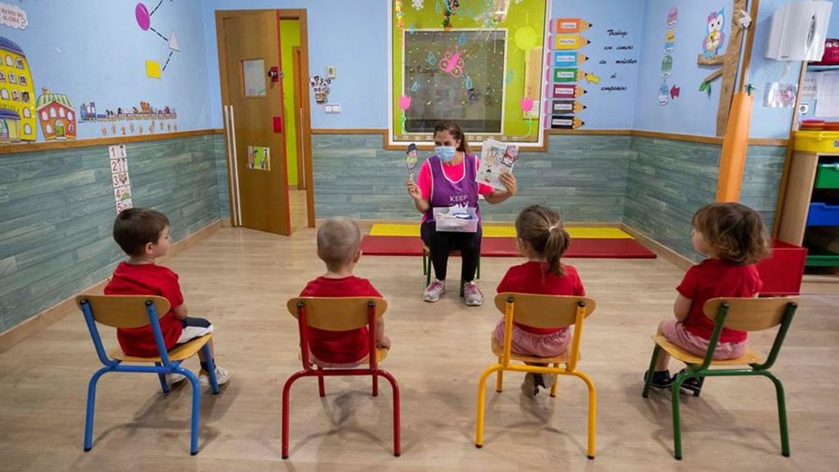 'Grupos burbuja' de pocos niños, la propuesta de los pediatras para la vuelta al cole de los menores de 6 años 'Grupos burbuja' de pocos niños, la propuesta de los pediatras para la vuelta al cole de los menores de 6 años