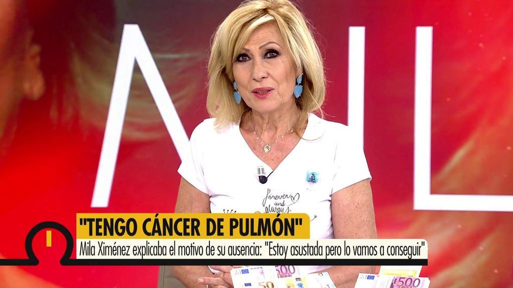 El mensaje de Rosa Benito a Mila Ximénez tras comunicar que sufre cáncer: “Es muy fuerte, va a salir”
