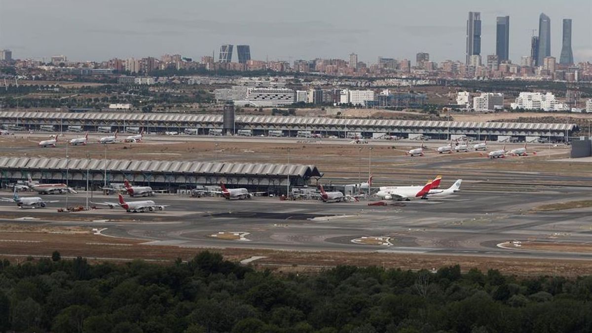 El aeropuerto Adolfo Suárez-Barajas
