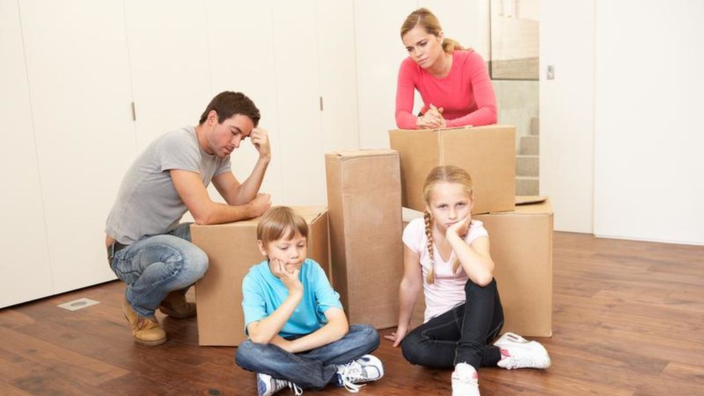 Será muy importante que los niños no cambien de residencia tras la separación de sus padres.