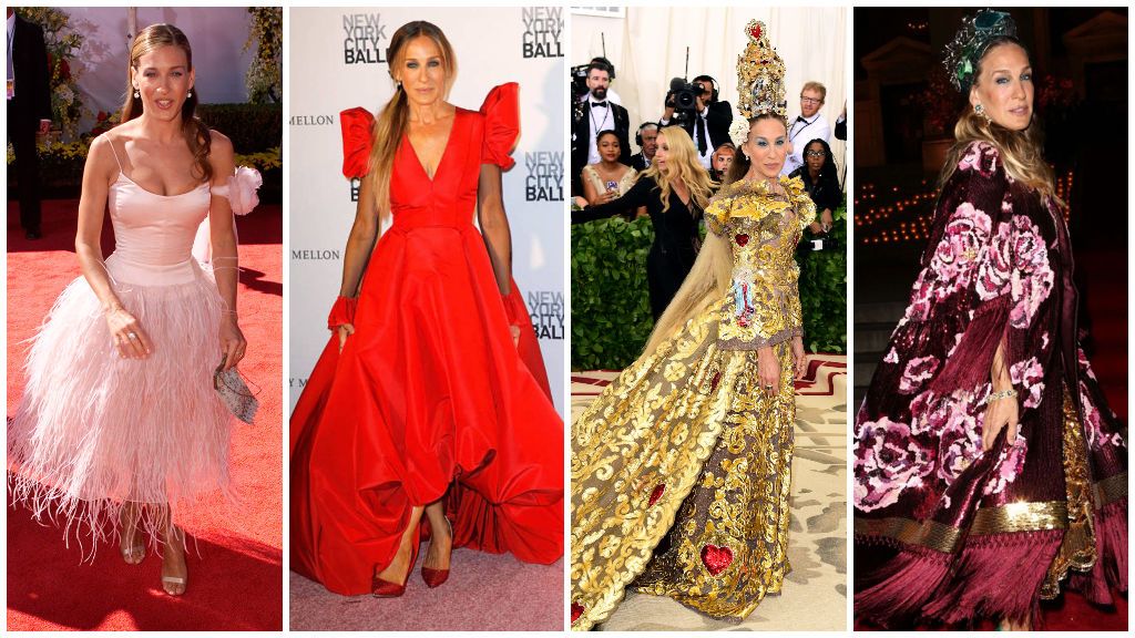 Sarah Jessica Parker no duda en elegir sus mejores outfits para las alfombras rojas.