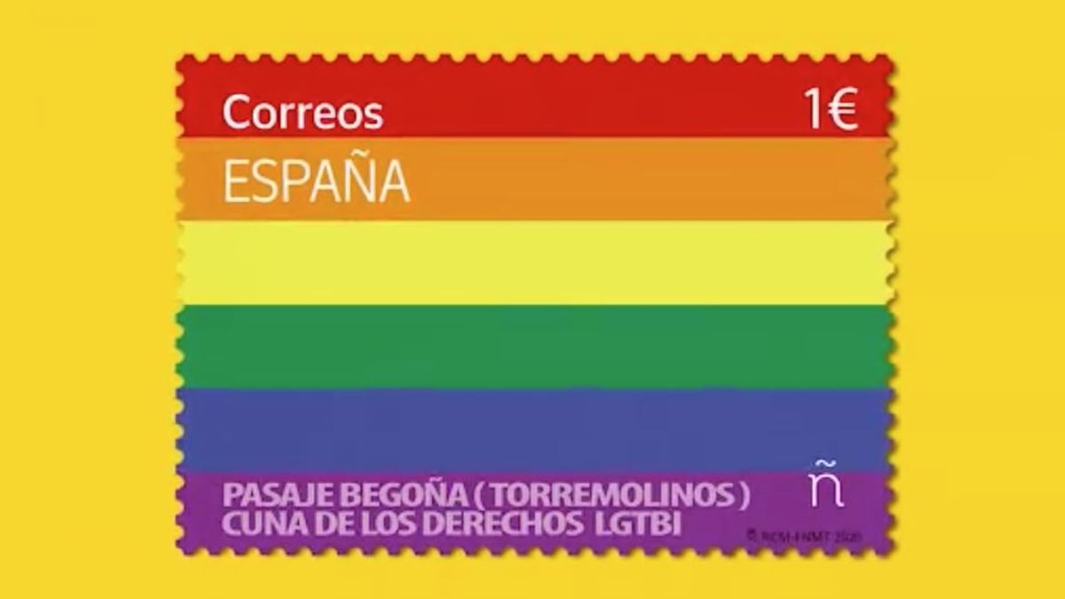 Filatelia y Orgullo: Correos hace historia lanzando su primer sello LGTBI