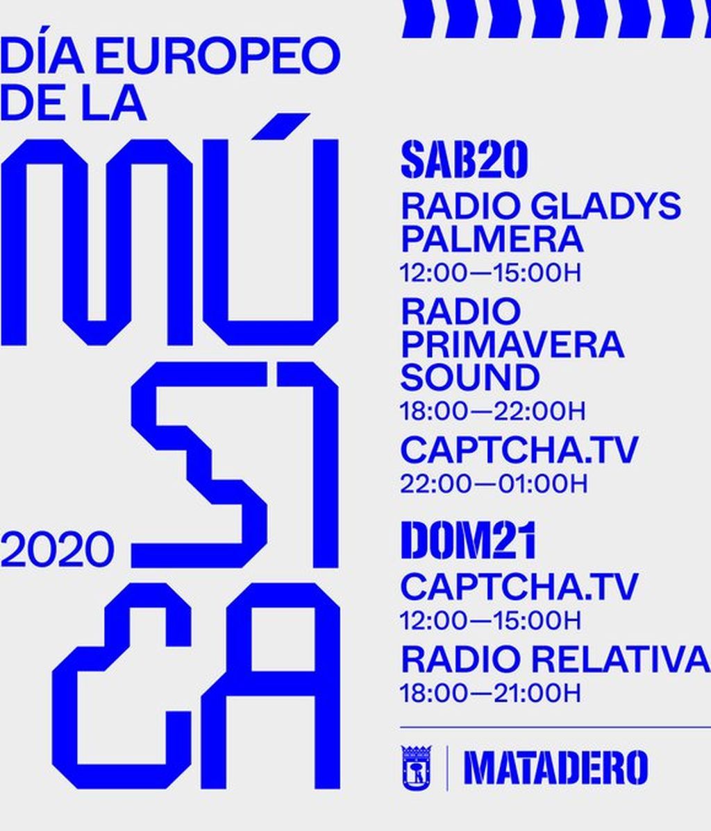 Programación Matadero Madrid Día Europeo de la Música