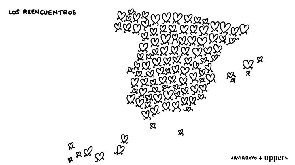 La viñeta de Javirroyo: los reencuentros La viñeta de Javirroyo: los reencuentros