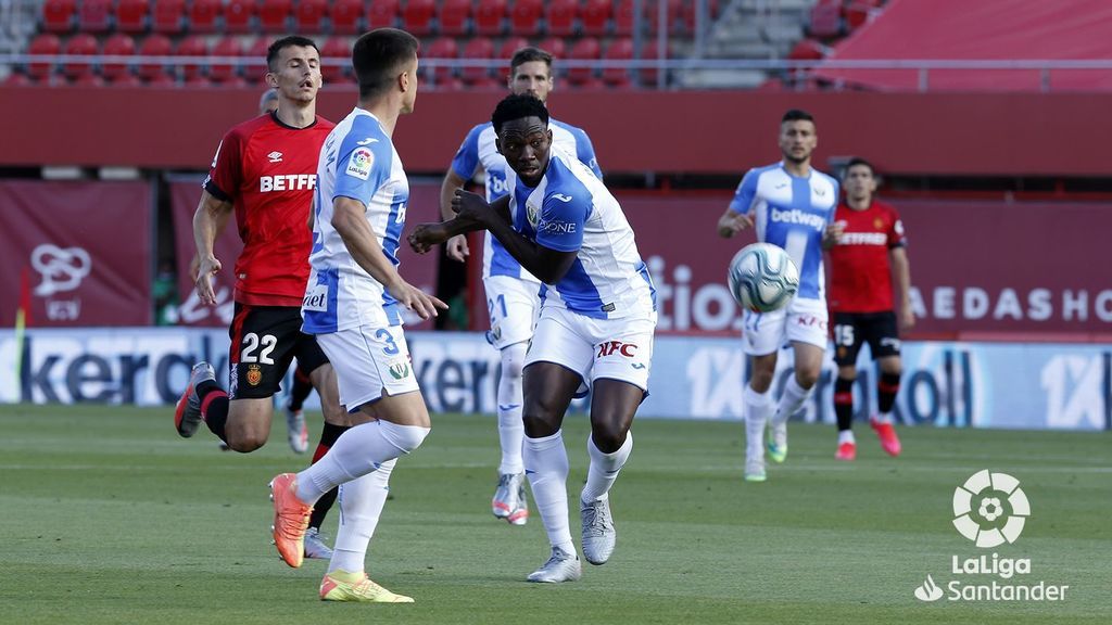 Acción del partido entre Mallorca y Leganés Acción del partido entre Mallorca y Leganés