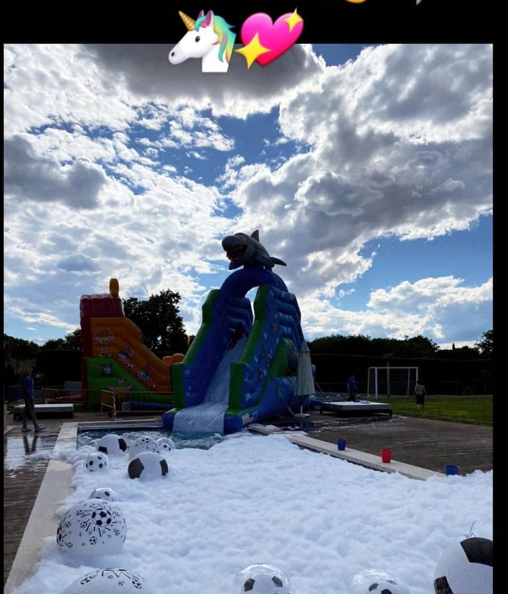 La piscina de CR7