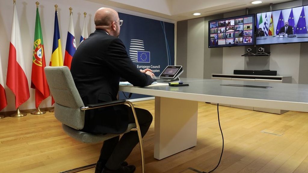 El Consejo Europeo debate por videoconferencia el reparto de fondos para la reconstrucción tras la pandemia